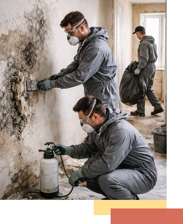 Удаление плесени со стен профессионально в Ленинске-Кузнецком