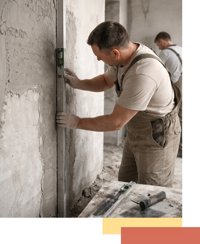 Установка штукатурных маяков в Ленинске-Кузнецком с гарантией качества