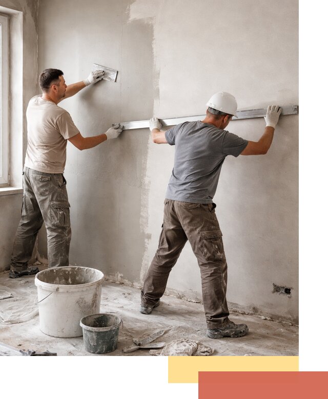 Штукатурка стен под покраску в Ленинске-Кузнецком качественно и быстро