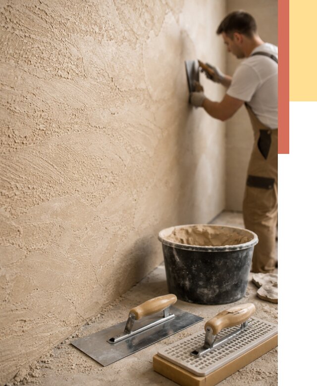 Декоративная штукатурка травертин в Ленинске-Кузнецком от 1840 руб/м2 — качественно и недорого | ОТДЕЛОЧНИК-Лнн