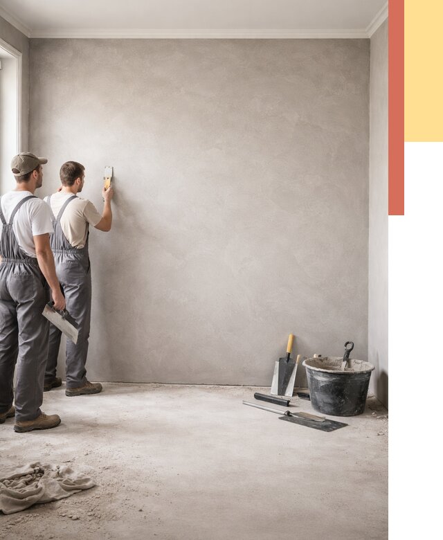 Микробетон на стены в Ленинске-Кузнецком от 1278 руб. — нанесение и отделка | ОТДЕЛОЧНИК-Лнн