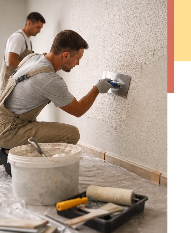 Нанесение жидких обоев в Ленинске-Кузнецком от 7666 руб./м2 — быстро и недорого | ОТДЕЛОЧНИК-Лнн