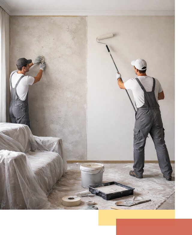 Покраска стен антивандальной краской в Ленинске-Кузнецком