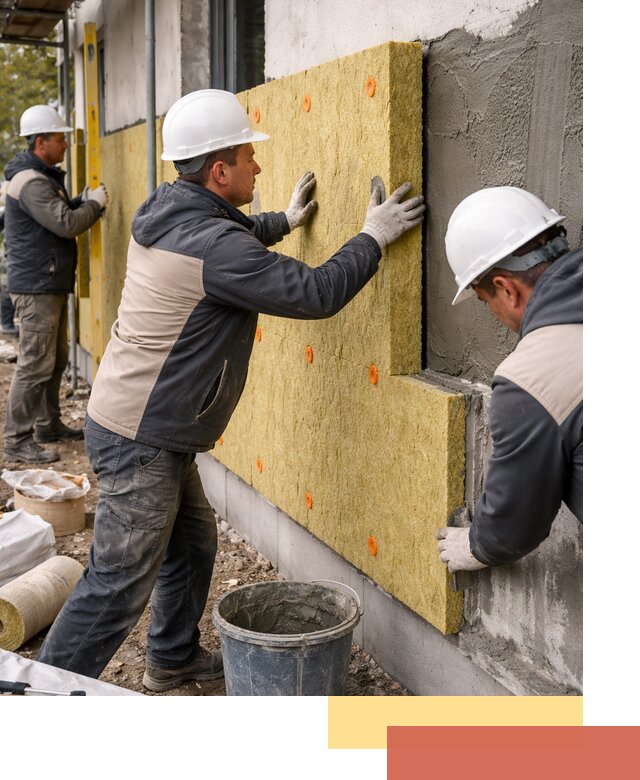 Утепление стен минватой в Ленинске-Кузнецком — тепло и звукоизоляция