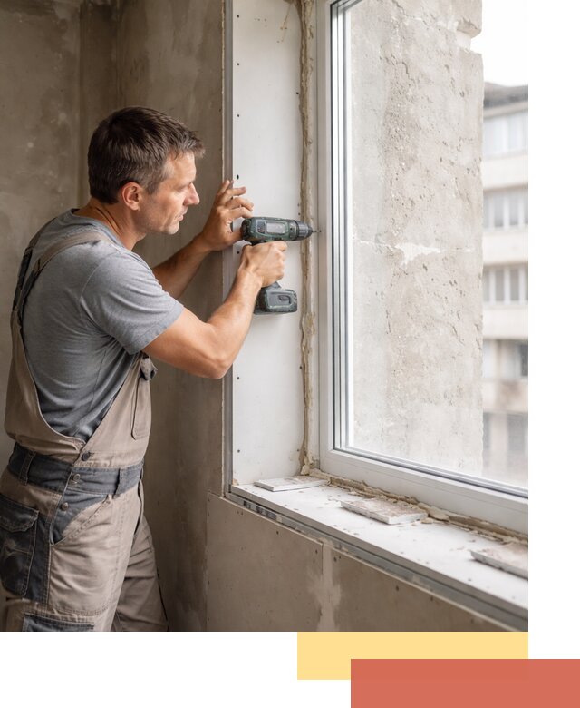 Монтаж гипсокартонных откосов в Ленинске-Кузнецком под ключ