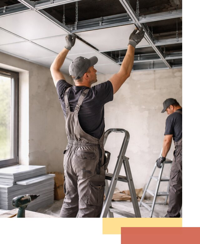 Монтаж кассетного потолка в Ленинске-Кузнецком качественно и быстро