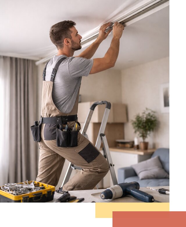 Ремонт натяжных потолков в Ленинске-Кузнецком — качественно и оперативно