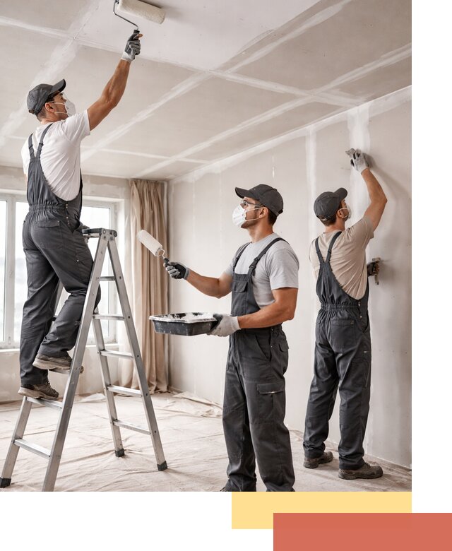 Покраска потолка из гипсокартона в Ленинске-Кузнецком качественно и недорого