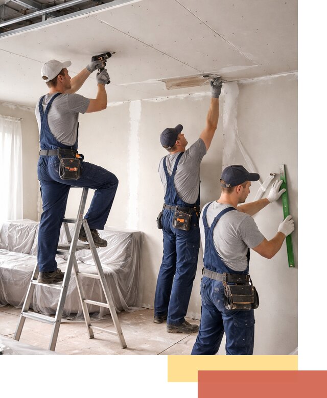 Профессиональная отделка потолка в Ленинске-Кузнецком быстро и качественно